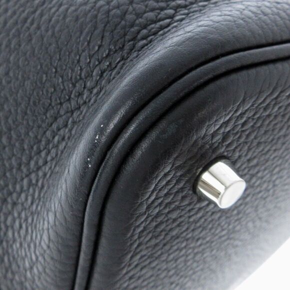 Auth Hermes Picotin Lock Mm - Black #118263H34B - Picture 5 of 15
